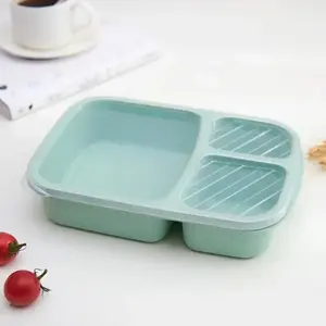 Lonchera Portátil Separada, Lonchera Bento, Contenedor de Alimentos Hermético, Apto para Microondas, Vajilla para Niños, Escuela, Adultos, Oficina - Product Image 5