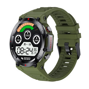 Reloj Inteligente AK45 de 1.32 Pulgadas, Monitor de Actividad Física Redondo, Monitor de Ritmo Cardíaco, Llamadas por Bluetooth, Reproductor de Música, Reloj Deportivo Impermeable para Exteriores para Hombre <span class=keywords><strong>2022</strong></span> - Product Image 2