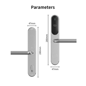 Khóa cửa khách sạn OYO kiểu châu Âu, tích hợp đầu đọc thẻ RFID, kèm phần mềm quản lý, khóa điện tử khách sạn - Product Image 6