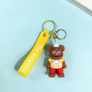 Cross-Border <span class=keywords><strong>Muppets</strong></span> Adventures Cartoon Digital Photo Llavero Colgante Lindo Komi Frog Pig Bear Walter Adventures Puppet Back - Product Image 2