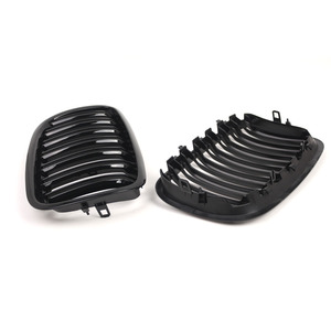 Nouvelle calandre noire brillante à double ligne pour X5 E70, aérations de moteur, remplacement de pare-chocs en plastique ABS, origine Jiangsu - Product Image 4