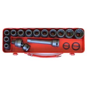 KOKEN - 14245M-00 1/2'' <b>Impact</b> <b>socket</b> and accessories set (18 pcs.) - EAN 4991644506194 <b>IMPACT</b> <b>SOCKETS</b> AND ACCESSORIES - Product Image 1