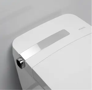 DA90 1 Piece Toilet Bathroom Smart Toilet Intelligent Auto Smart Bidet Seat Intelligent Toilet Seat Automatic Warm Seat Bidet