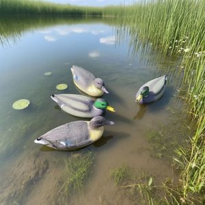 Appât de chasse au canard sauvage flottant, personnalisable, explosif transfrontalier - Durable, réeliste - Product Image 4