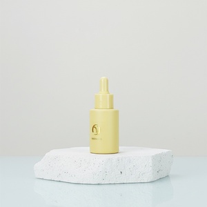 Skin Care Serum Glass Cosmetic Dropper Bottle Gradient Color Glossy Pink Green 30ml 50ml - Product Image 4