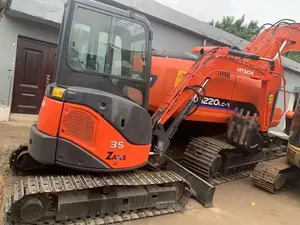 Mini-excavatrice sur chenilles Hitachi ZX35U d'occasion, 3,5 tonnes, mini-excavatrices d'origine japonaise à vendre - Product Image 5