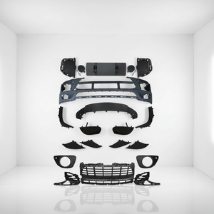 Kit de Carrocería para Auto, Piezas de Parachoques, Juego de Kit de Carrocería para Parachoques Delantero para <span class=keywords><strong>Porsche</strong></span> <span class=keywords><strong>Macan</strong></span> 2014 2015 <span class=keywords><strong>2016</strong></span> 2017 - Product Image 5