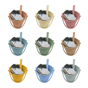 Ensembles de jouets de plage en <span class=keywords><strong>silicone</strong></span> colorés très populaires, accessoires de plage, seau à <span class=keywords><strong>sable</strong></span>, jouets de bain adaptés aux bébés - Product Image 3