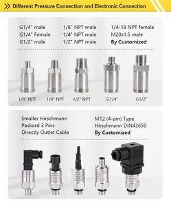 Trasduttore di pressione ad alta precisione sensori di pressione prodotto - Product Image 4