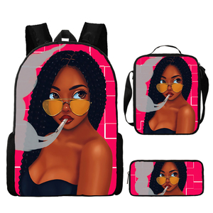 Mochilas escolares de moda Mochila para estudiantes de jardín de infantes para niños de Arte Africano negro para la escuela - Product Image 4