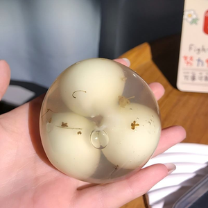 Offre Spéciale : Jouet Sensoriel Anti-Stress en Forme de Boule Croustillante, Pudding Gommeux à Rebond Lent, Jouet à Presser en Maltose pour Soulager l'Anxiété - Product Image 3