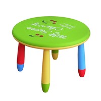 Ensemble de table et de chaise pliables en plastique épais pour enfants de maternelle, pour écrire et apprendre