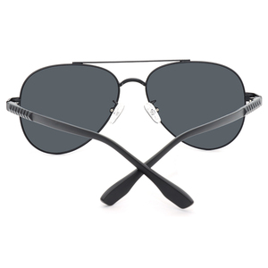 <span class=keywords><strong>2025</strong></span> xu hướng thiết kế chất lượng cao UV400 tac phân cực Kính mát kim loại khung người đàn ông của phụ nữ thí điểm hình dạng lái xe kính mặt trời - Product Image 5