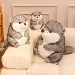 Nuevo Peluche de Nutria Nerdy de 20 cm, Juguetes de Peluche con Relleno de Algodón PP, Súper Suaves, Decoración del Hogar, Regalo de Cumpleaños Perfecto para Niños - Product Image 5
