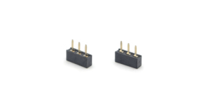 Conector hembra de paso de 2.54mm, de una sola fila, recto, tipo H:3.55mm, terminal de base completa tipo U 0.6*0.2 1*3P - Product Image 4