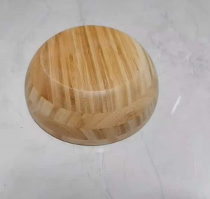 Conjunto de tigela de frutas de salada de bambu - Product Image 5