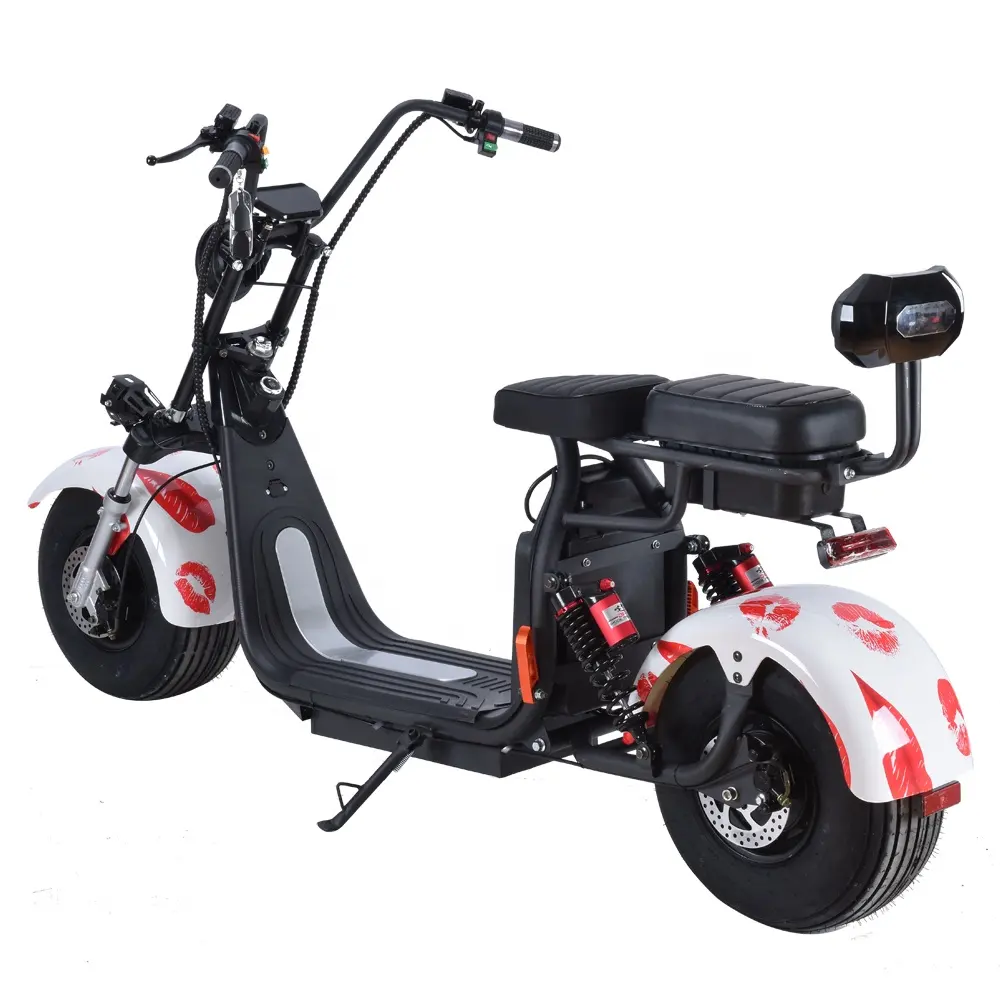 Nuovo Arrivo Citycoco Scooter 2000W 3000W Seev Citycoco 60V/20AH Fat Tire Elettrico Moto