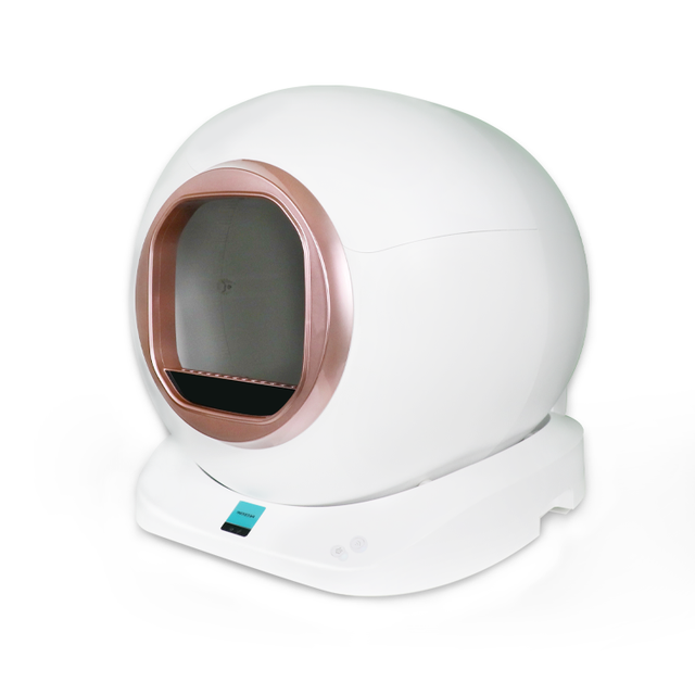 Smart Cat Litter Box Large 65L Capacity Automatic Toilet for Cats Odor Control & Self-Clean Easy Clean App Control WiFi