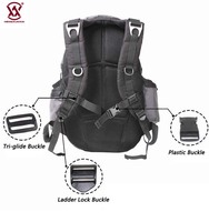 Accessoire de casque de sécurité en plastique POM de haute qualité, étanche, robuste, avec boucle tactique personnalisée, portable, faible MOQ, vente en gros