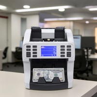 Compteur de billets multi-devises LD-8700 avec détection de contrefaçon, fonctionnalités intelligentes, exportation de données, écran TFT, qualité bancaire, automatique