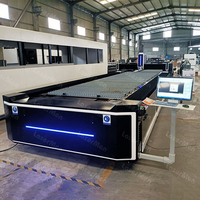 Machine de découpe laser à fibre 2KW 1500*3000mm avec table d'échange pour la fabrication de tôles