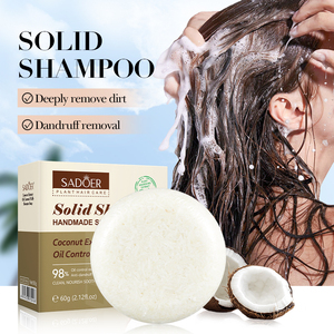 OEM ODM SADOER Shampoo Solido in Gel con Niacinamide, Cheratina ed Estratto di <span class=keywords><strong>Cocco</strong></span> per Controllo Olio, Capelli Voluminosi, Sbiancante e Rinfrescante - Product Image 2