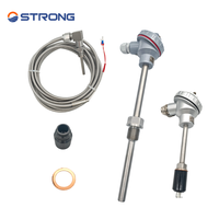 Transmetteur de température OEM/ODM 4 fils PT100 RTD en acier inoxydable avec résolution IP65 0,1°C