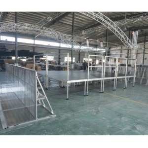1x2m Portable Lightweight Aluminum Outdoor Event Stage Deck Platform with Easy Assembly TUV & CE Certified - Product Image 6