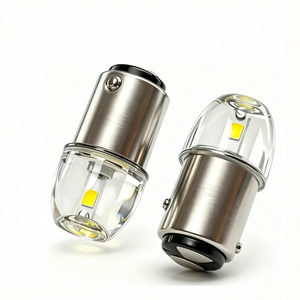 Lampadina LED OEM 3030 9SMD per Auto 1156 BA15S 1157 BAY15D P21W <span class=keywords><strong>P21</strong></span> 2.5W <span class=keywords><strong>12V</strong></span> 24V per Luci Diurne, Indicatori di Direzione e Freni - Product Image 1