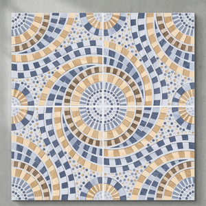 Carreaux de sol modernes en porcelaine robuste 40x40cm pour parkings, céramique pleine masse pour revêtements de sol extérieurs de centres commerciaux - Product Image 6