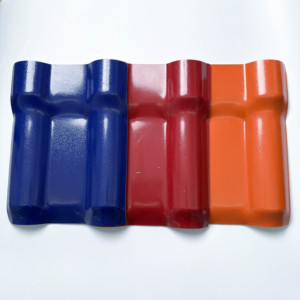 La Mã PVC Gạch Truyền Thống Trung Quốc Mái Ngói Cho Biệt Thự Nhà Đền Tấm Tấm Vật Liệu Asa Telhas Aka Gawara Mái Ngói - Product Image 5