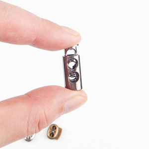 Silver White Electroplated Double Hole Plastic Spring Buckle <b>Clip</b> Buckle Bag Accessories Durable - Product Image 2