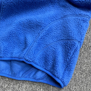 Custom Patchwork Embroidered Hoodless <b>Pullover</b> Sweatshirts Heavyweight Winter Breathable Windproof Sweatshirt <b>Jacket</b> - Product Image 4
