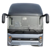Autocar de luxe européen de 12 m, 50 places, diesel, haut de gamme, options Cummins RHD/LHD, Euro 3/Euro 5, autobus de tourisme d'occasion pour les visites en ville
