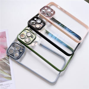 Für <span class=keywords><strong>I</strong></span> Phone 11 Clear Handy Hartsc halen etui mit Bling Glass Kamera Schutz Frauen Rückseite - Product Image 4