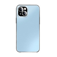 Étui de protection fin en aluminium mat avec protection d'objectif intégrée pour la série 15 Plus, protection intégrale contre les chocs, anti-empreintes digitales