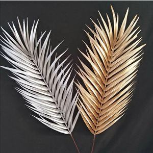 X-3078 ريال اللمس المعادن الألوان الاستوائية 90 سنتيمتر الاصطناعي أوراق شجرة النخيل - Product Image 1