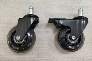 65 mm <strong>Replacement</strong> <strong>Casters</strong> Wheels for Office Chair - Product Image 2