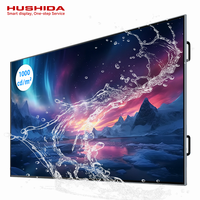 Layar TV Digital LCD Super Tipis Tahan Air IP55 untuk Luar Ruangan, Ukuran 55 65 75 86 Inci, untuk Restoran, Menu Google TV, dan Lift