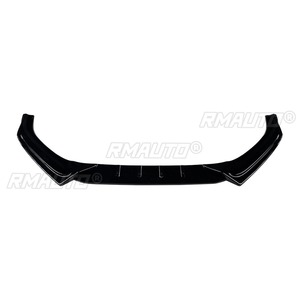 For Audi A4 B9 <b>Sline</b> 2017-2019 Car Front Bumper Lip Splitter Diffuser Body Kit Bumper Guard Protector Cover Car Accessories - Product Image 5