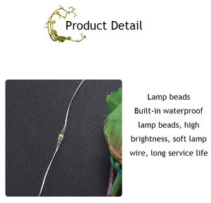 <span class=keywords><strong>Guirlande</strong></span> lumineuse à <span class=keywords><strong>LED</strong></span> en rotin Tournesol <span class=keywords><strong>Guirlande</strong></span> de fée Décoration pour la maison Jardin Fête de mariage Vacances - Product Image 3