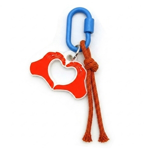 Porte-clés mousqueton ovale, logo en PVC personnalisé, couleur personnalisée, cadeau promotionnel quotidien <span class=keywords><strong>pour</strong></span> l'extérieur - Product Image 1
