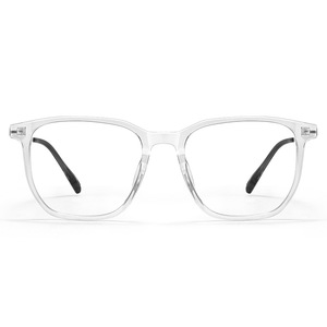 Gafas rectangulares transparentes de montura completa Danyang para mujer 86103, lentes de PC, montura de titanio a la moda - Product Image 1