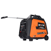 Générateurs à onduleur SPERUS, nouvelle énergie, double carburant E10 & E85, 230V 50HZ, essence avec moteur EFI, monophasé, démarrage à distance