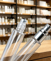 Flacon cosmétique vide rechargeable de 10 ml, flacon pulvérisateur à fine brume, flacon de parfum de luxe, flacon pulvérisateur en verre en gros