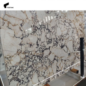 Tostone phổ biến tự nhiên đánh bóng đá slab calacatta Viola đá cẩm thạch cho Countertop tường sàn phòng ngủ nhà bếp thiết kế nội thất - Product Image 4