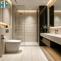 Contrôle qualité strict, dalles de marbre blanc veiné poli de 1 cm (10 mm) d'épaisseur, format jumbo, pour carrelage de salle de bain, murs et sols
