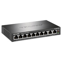 Switch POE Gigabit Completo TP-LINK TL-SG2008MP con Gestión de Red Web, 8 Puertos RJ45 10/100/1000BASE-T