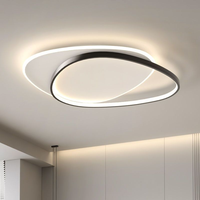 Plafonnier LED moderne simple pour salon, lampe triangulaire nordique, décoration d'intérieur