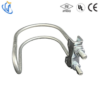 UTTERLY UTT13 Collier de serrage latéral rapide U pour tuyau d'arrosage Sch 40 et Sch 10, direct usine, conforme à la norme NFPA13